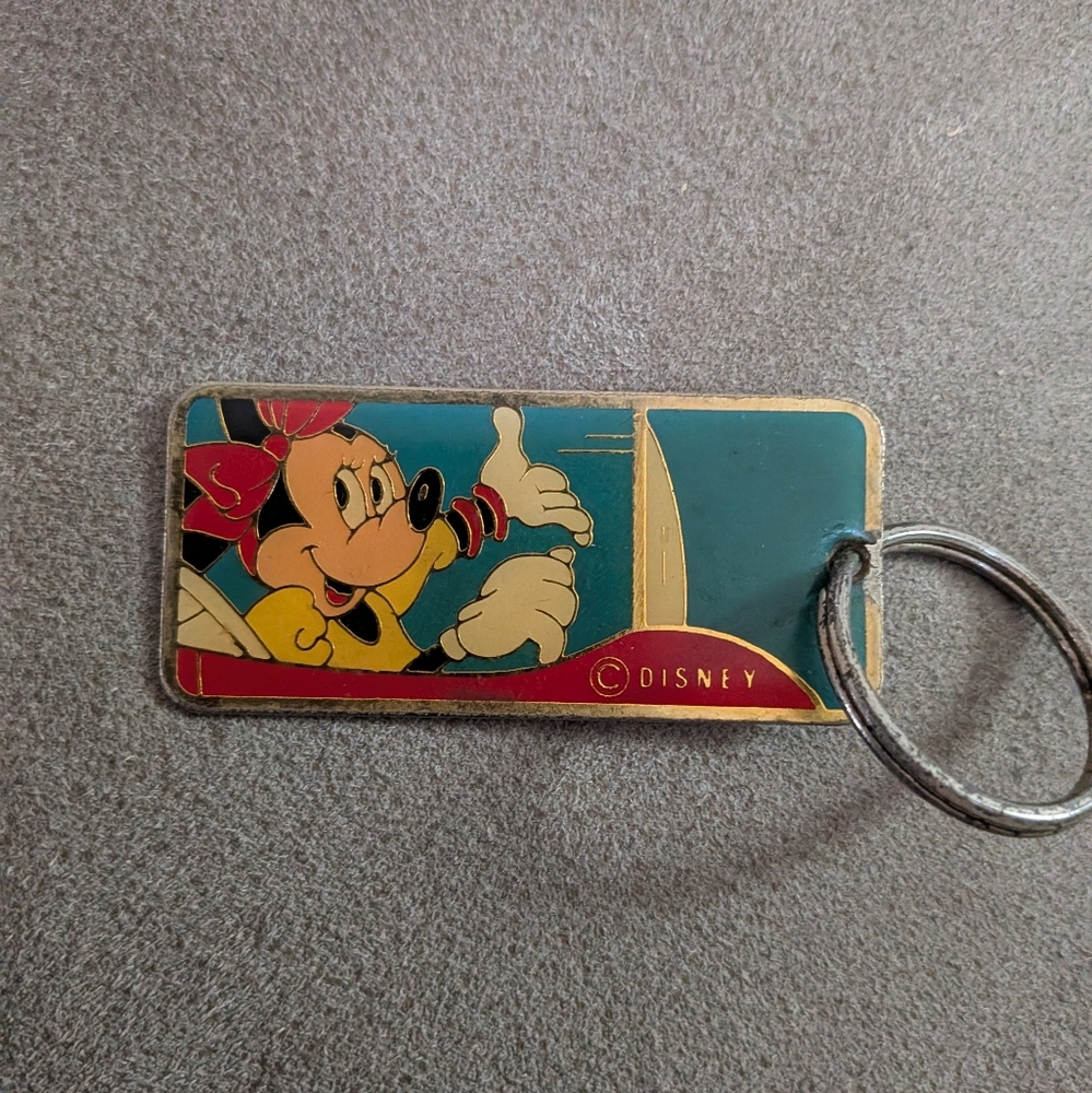 Walt Disney Keychain - Vintage Minnie Mouse, Monogram Products Largo, FL